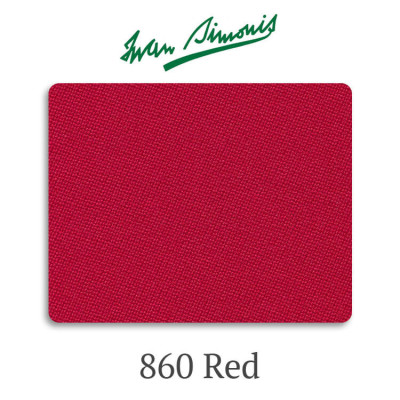 Сукно бильярдное Iwan Simonis 860 Red