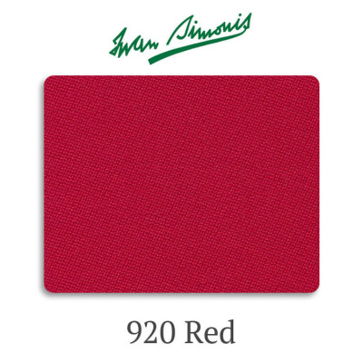 Сукно бильярдное Iwan Simonis 920 Red