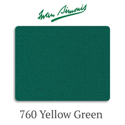 Сукно бильярдное Iwan Simonis 760 Yellow Green