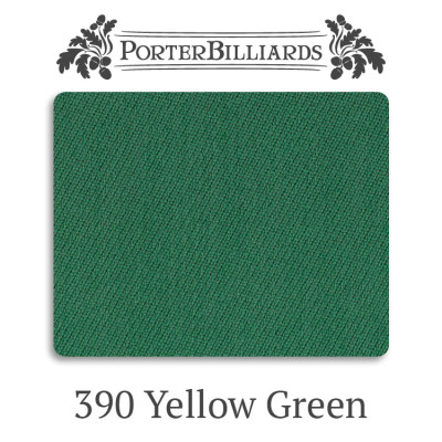 Сукно бильярдное Porter 390 Yellow Green