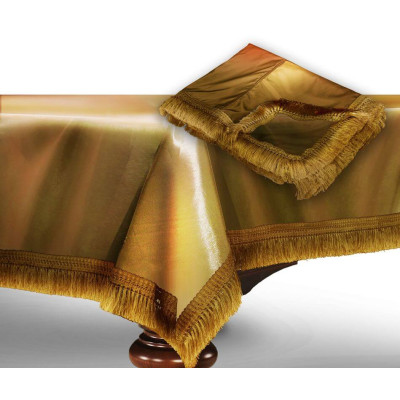 Покрывало для бильярдных столов Элегант Классик 12 футов золотое
