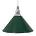 Светильник для бильярда Prestige Silver 1 плафон зеленый плафон