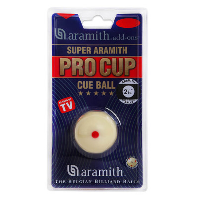 Биток для бильярда Aramith Tournament Champion Pro-Cup для снукера 52,4мм