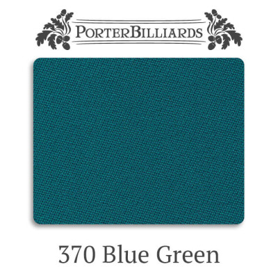Сукно бильярдное Porter 370 Pro Blue Green