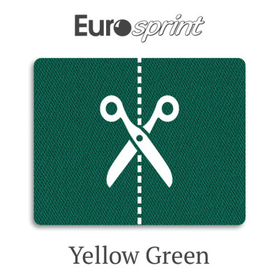 Сукно бильярдное Eurosprint 45 Rus Pro Yellow Green отрез 2,00 х 1,98 м