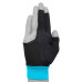 Перчатка для бильярда Longoni Sultan 2.0 правая черная/голубая S