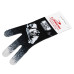 Перчатка для бильярда Renzline Player Velcro черная/белая безразмерная