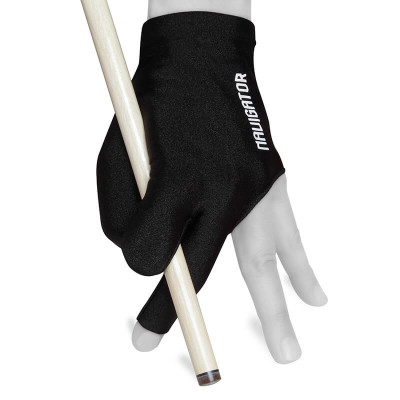 Перчатка для бильярда Navigator Glove Open черная безразмерная