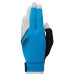 Перчатка для бильярда Predator Second Skin черная/голубая L/XL