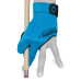 Перчатка для бильярда Predator Second Skin черная/голубая S/M