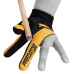 Перчатка для бильярда Predator черная/желтая S/M
