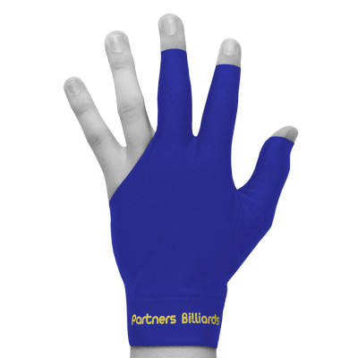 Перчатка для бильярда Partners Billiards синяя безразмерная