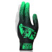 Перчатка для бильярда Renzline Player Velcro черная/зеленая безразмерная