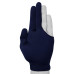 Перчатка для бильярда Skiba Economy темно-синяя безразмерная