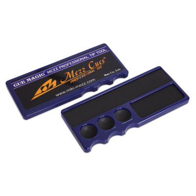 Инструмент для обработки наклейки Cue Magic Mezz Professional Tip Tool синий