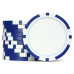 Фишка для покера Club синяя 40 мм 14 г