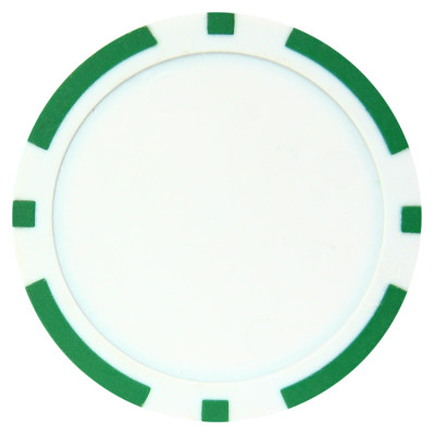 Фишка для покера Club зеленая 40 мм 14 г