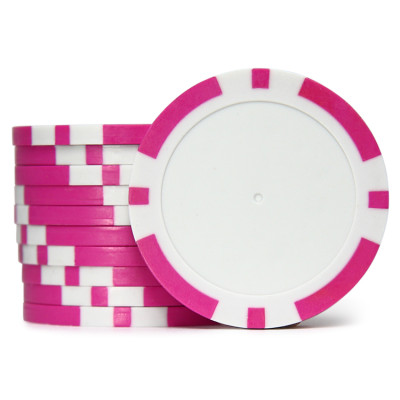 Фишки для покера Club розовые 40 мм 14 г 25 шт