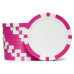 Фишка для покера Club розовая  40 мм 14 г