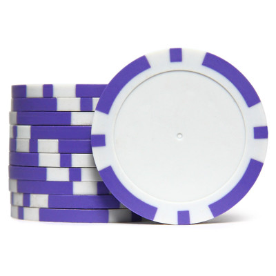 Фишки для покера Club фиолетовые 40 мм 14 г 150 шт