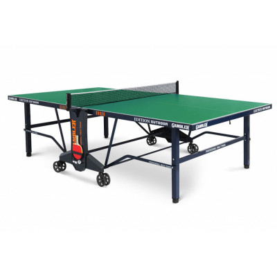 Стол теннисный Gambler Edition Outdoor Green всепогодный с сеткой