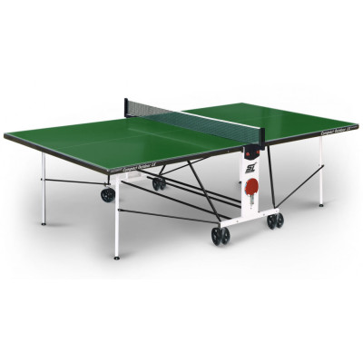 Стол теннисный Start Line Compact LX Outdoor Green всепогодный с сеткой