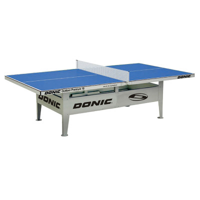 Стол теннисный Donic Premium 10 Outdoor Blue всепогодный с сеткой