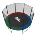 Батут UnixFit Simple Color 8FT внешняя сетка 244см лестница