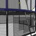 Батут Unixfit Supreme Game Blue 10FT внутренняя сетка 305см лестница