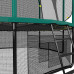 Батут Unixfit Supreme Game Green 10FT внутренняя сетка 305см лестница
